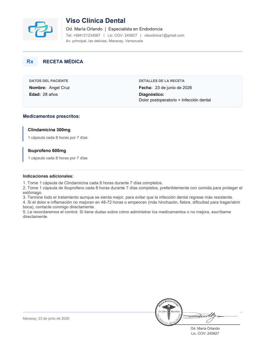 Receta médica
