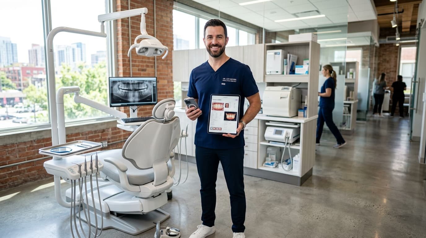 Software dental para el odontólogo que alquila sillón en varias clínicas